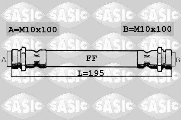 Flexible de frein SASIC 6600047