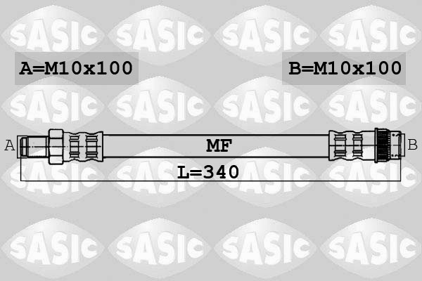 Flexible de frein SASIC 6604010