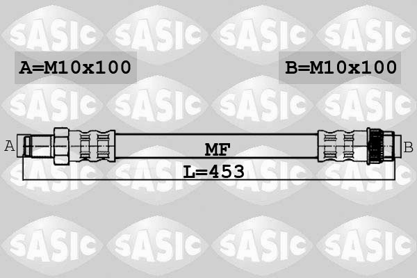 Flexible de frein SASIC 6604021