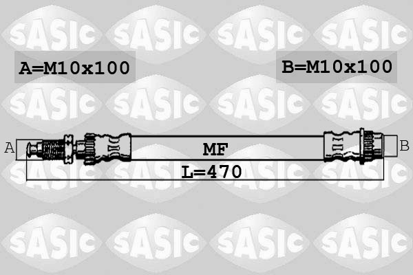 Flexible de frein SASIC 6604028