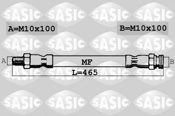 Flexible de frein SASIC 6606025