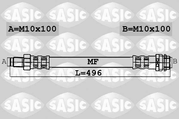 Flexible de frein SASIC 6606039