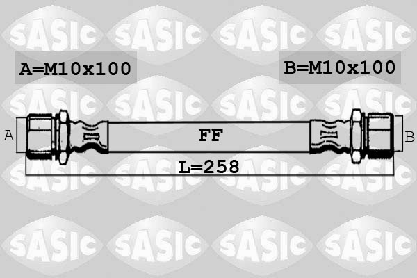 Flexible de frein SASIC 6606204