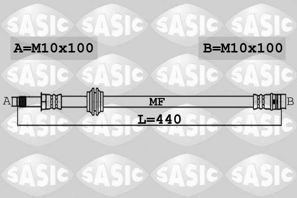 Flexible de frein SASIC 6606244