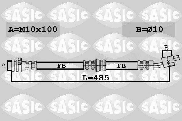 Flexible de frein SASIC 6606257