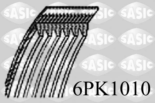 Courroie d'accessoires SASIC 6PK1010