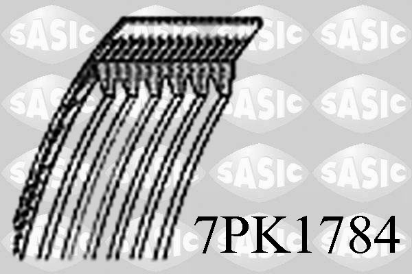 Courroie d'accessoires SASIC 7PK1784