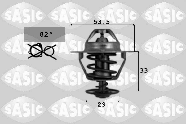 Thermostat d'eau SASIC 9000107