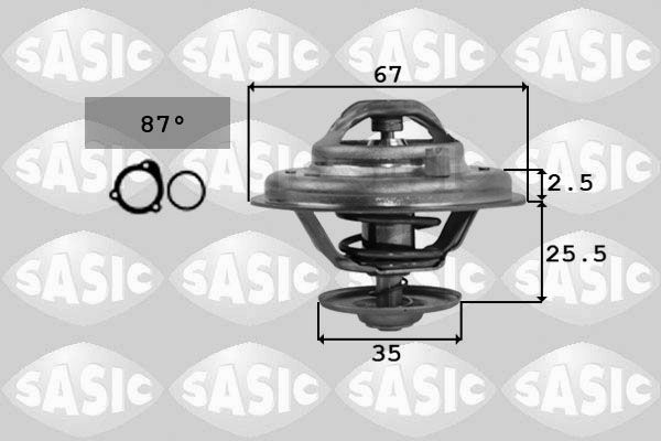 Thermostat d'eau SASIC 9000167