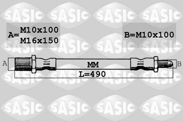 Flexible de frein SASIC SBH6347