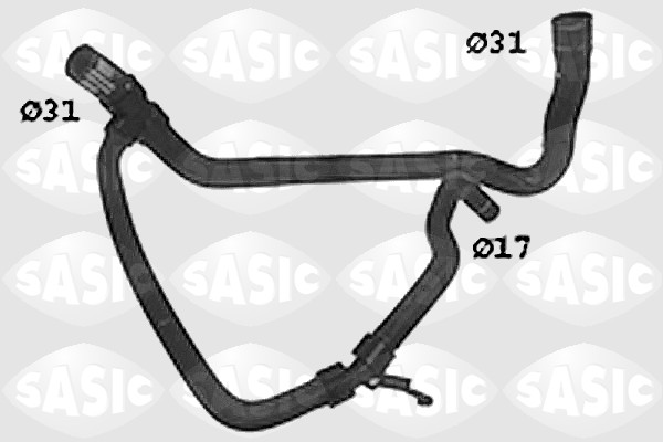 Durite de refroidissement SASIC SWH0472