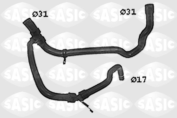 Durite de refroidissement SASIC SWH0482