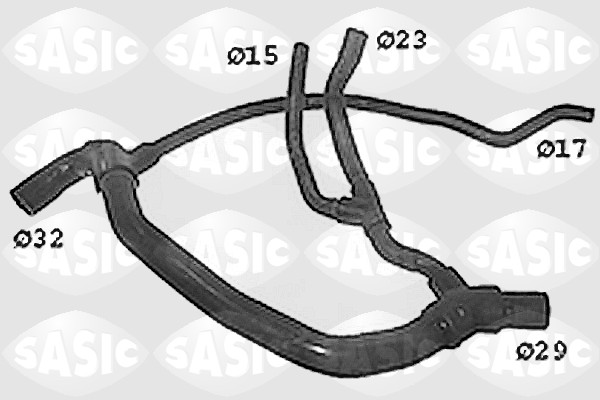 Durite de refroidissement SASIC SWH4193