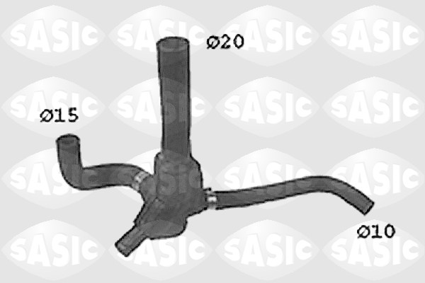 Durite de refroidissement SASIC SWH4279