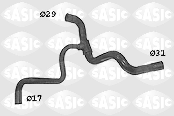 Durite de refroidissement SASIC SWH4295