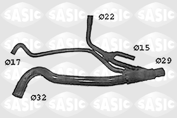 Durite de refroidissement SASIC SWH4300