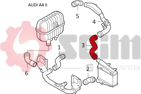 Gaine de suralimentation SEIM 981069