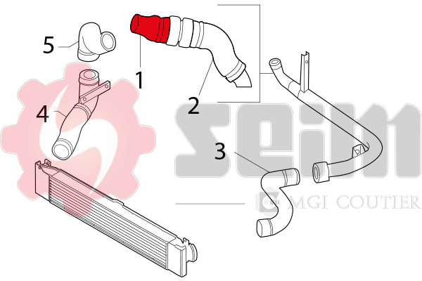 Gaine de suralimentation SEIM 981164