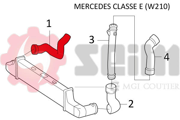 Gaine de suralimentation SEIM 981357