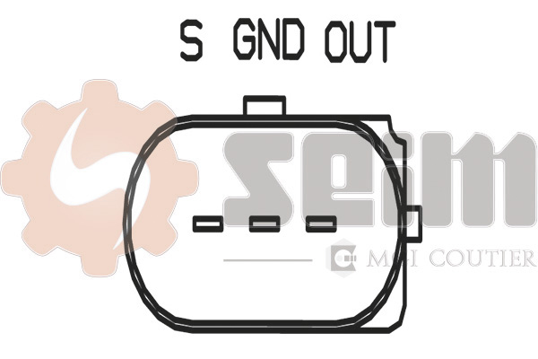 Capteur d'angle du vilebrequin SEIM CP42