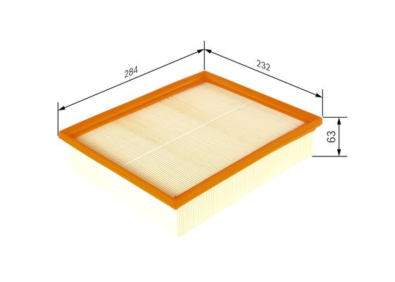 Filtre à air BOSCH F 026 400 555