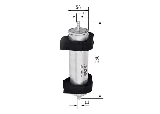 Filtre à carburant BOSCH F 026 402 847