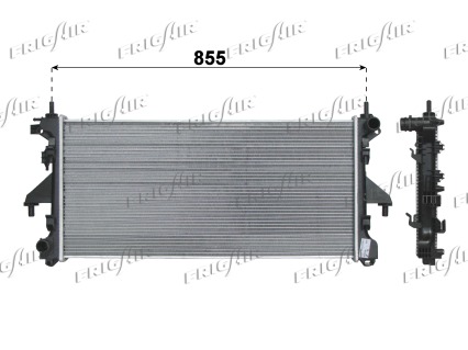 Radiateur refroidissement moteur FRIGAIR 0204.2039