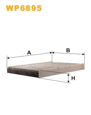 Filtre d'habitacle WIX WP6895