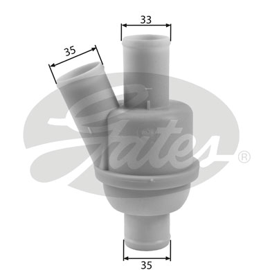 Thermostat d'eau GATES TH35882