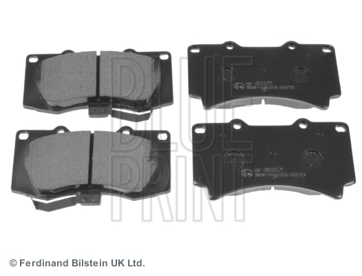 Jeu de 4 plaquettes de frein BLUE PRINT ADA104221