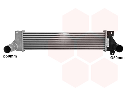 Intercooler (échangeur) VAN WEZEL 02014709