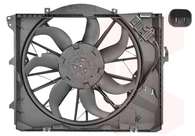 Ventilateur de refroidissement du moteur VAN WEZEL 0657747