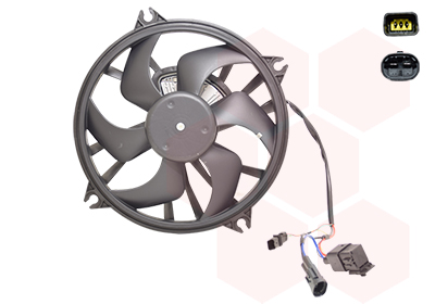 Ventilateur de refroidissement du moteur VAN WEZEL 0962747