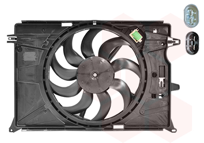 Ventilateur de refroidissement du moteur VAN WEZEL 1704746