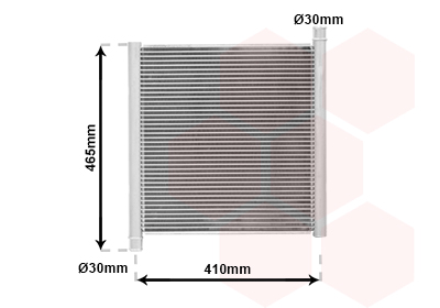 Radiateur refroidissement moteur VAN WEZEL 29002012