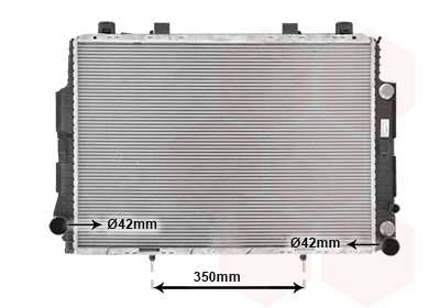 Radiateur refroidissement moteur VAN WEZEL 30002131