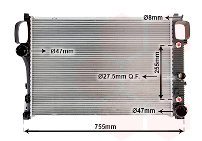 Radiateur refroidissement moteur VAN WEZEL 30002447