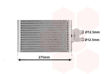 Radiateur d'huile VAN WEZEL 30003535