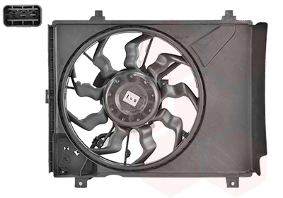 Ventilateur de refroidissement du moteur VAN WEZEL 8208747