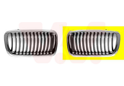 Grille de calandre VAN WEZEL 0651511