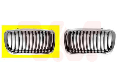 Grille de calandre VAN WEZEL 0651512