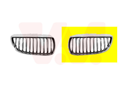 Grille de calandre VAN WEZEL 0659515