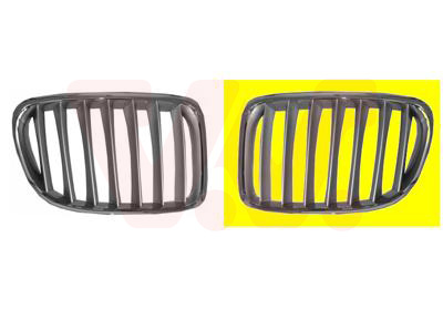 Grille de calandre VAN WEZEL 0678513