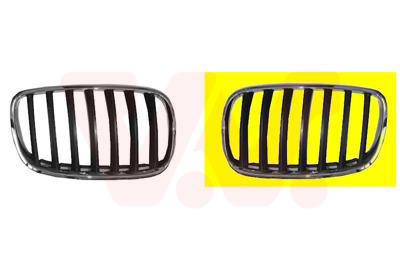 Grille de calandre VAN WEZEL 0687511