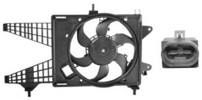 Ventilateur de refroidissement du moteur VAN WEZEL 1622746