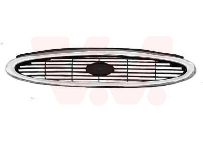 Grille de calandre VAN WEZEL 1826518