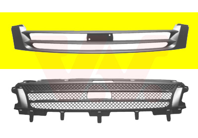 Grille de calandre VAN WEZEL 2815510