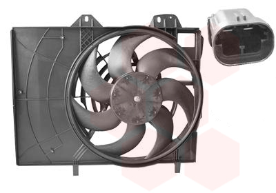 Ventilateur de refroidissement du moteur VAN WEZEL 4029748