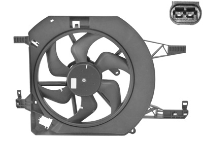 Ventilateur de refroidissement du moteur VAN WEZEL 4394746