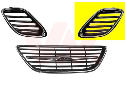 Grille de calandre VAN WEZEL 4731511